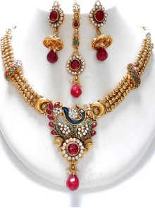 Polki Necklace Set